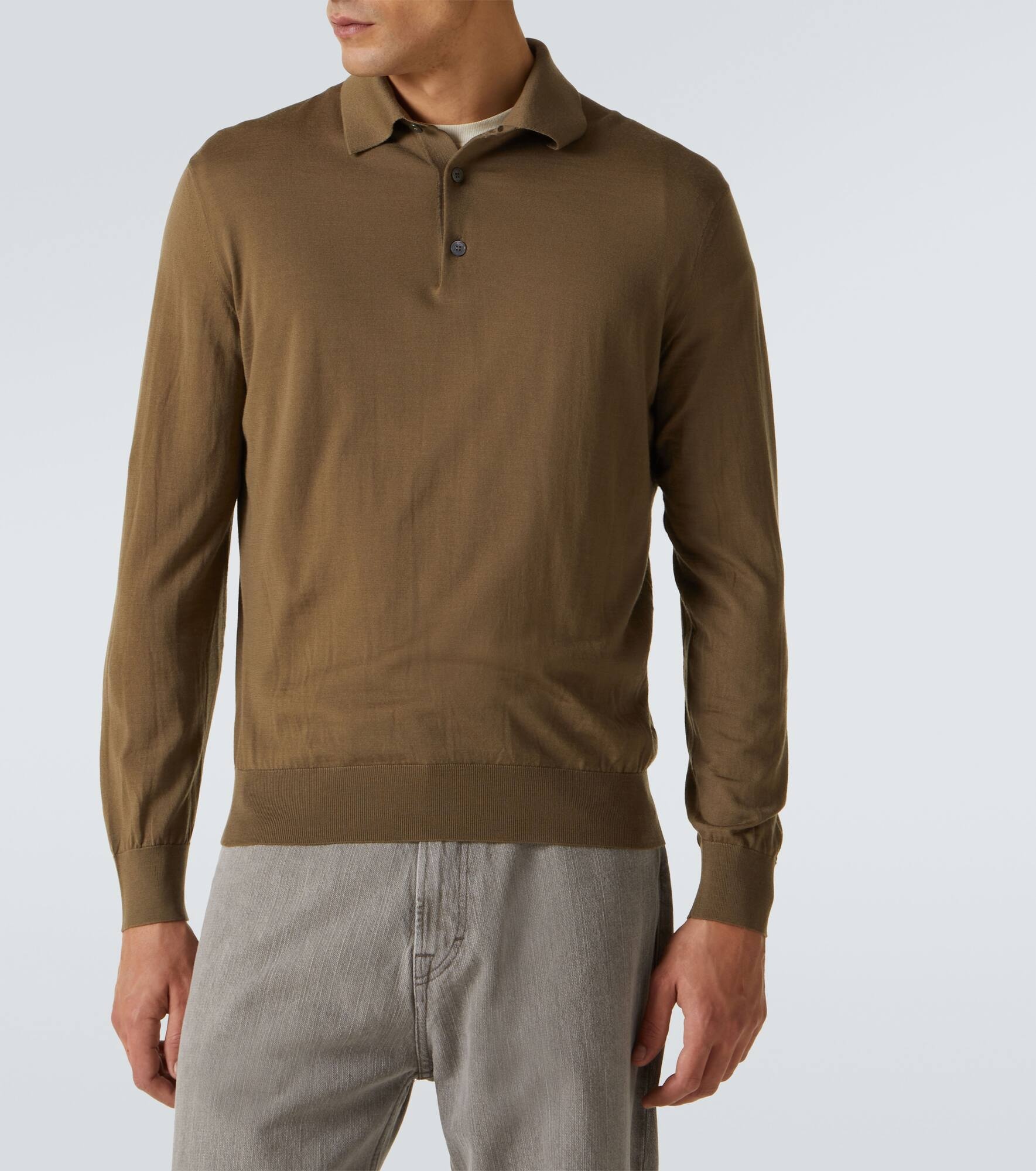 Wool polo shirt - 3