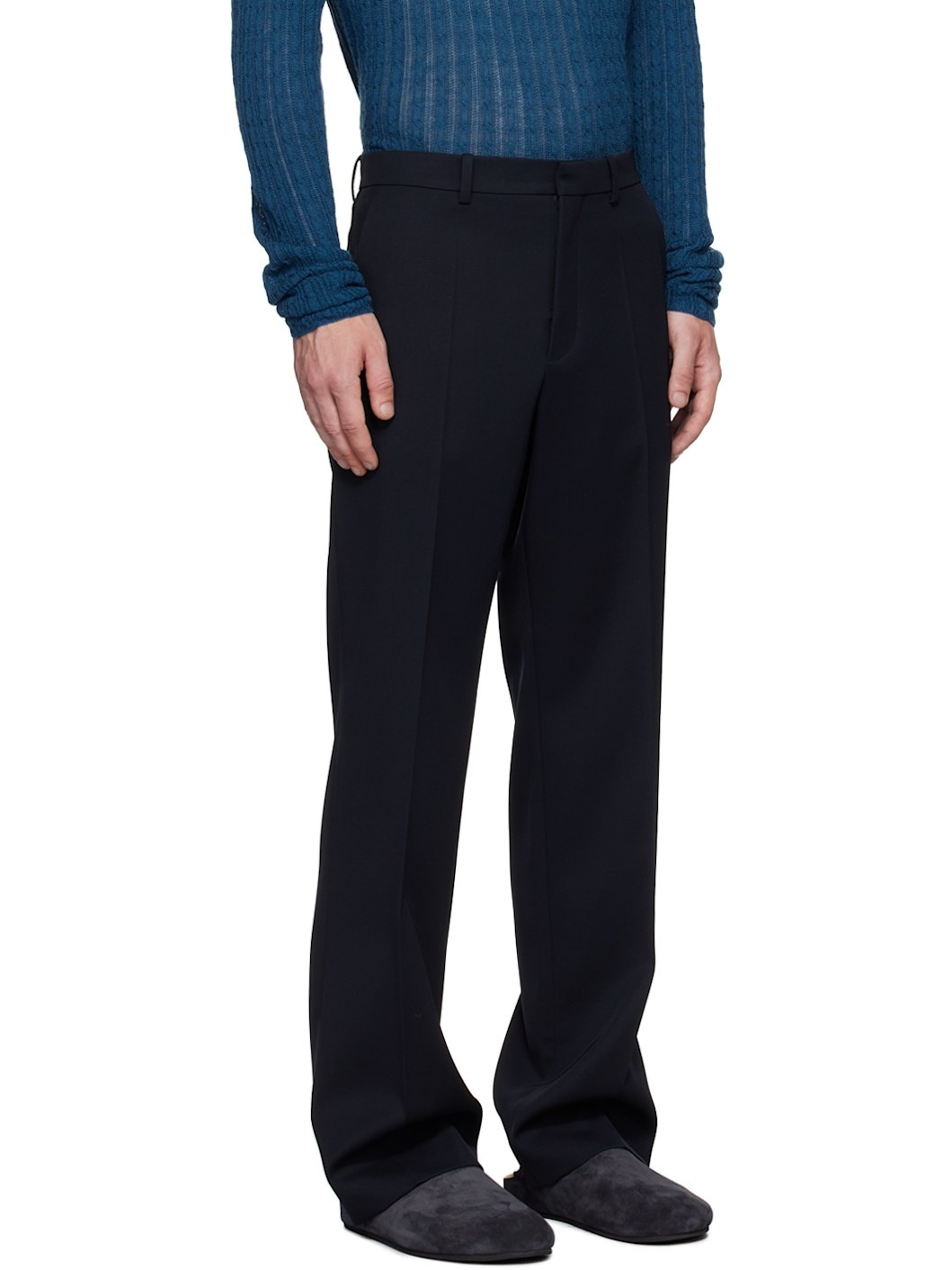Navy Albion Trousers - 2