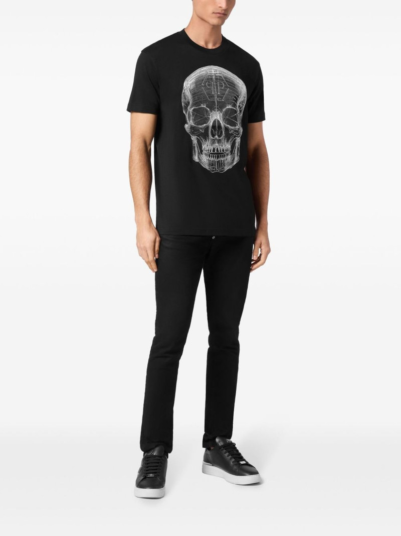 PHILIPP PLEIN SS Xray Skull-print T-shirt outlook