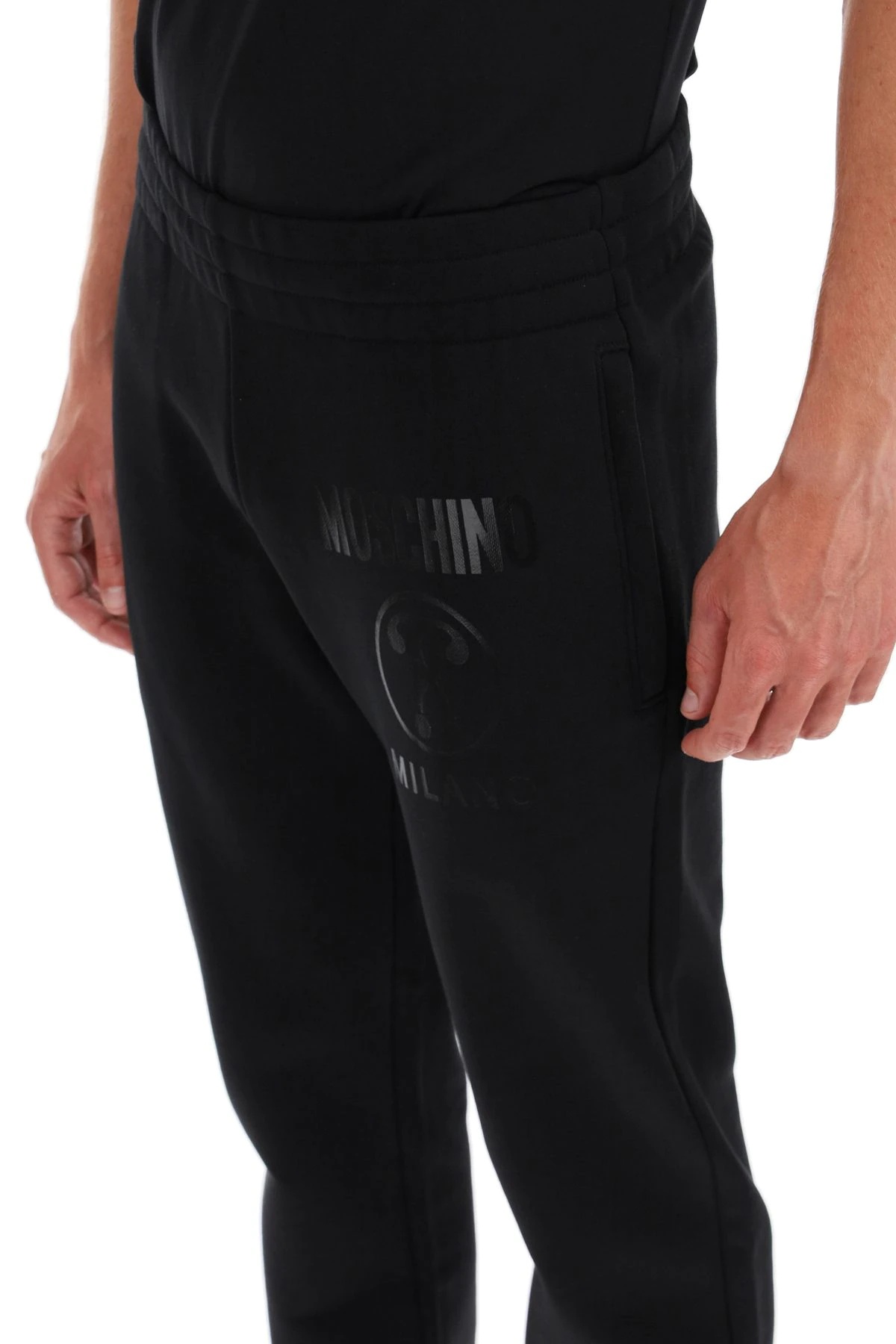 DOUBLE QUESTION MARK LOGO JOGGERS - 5