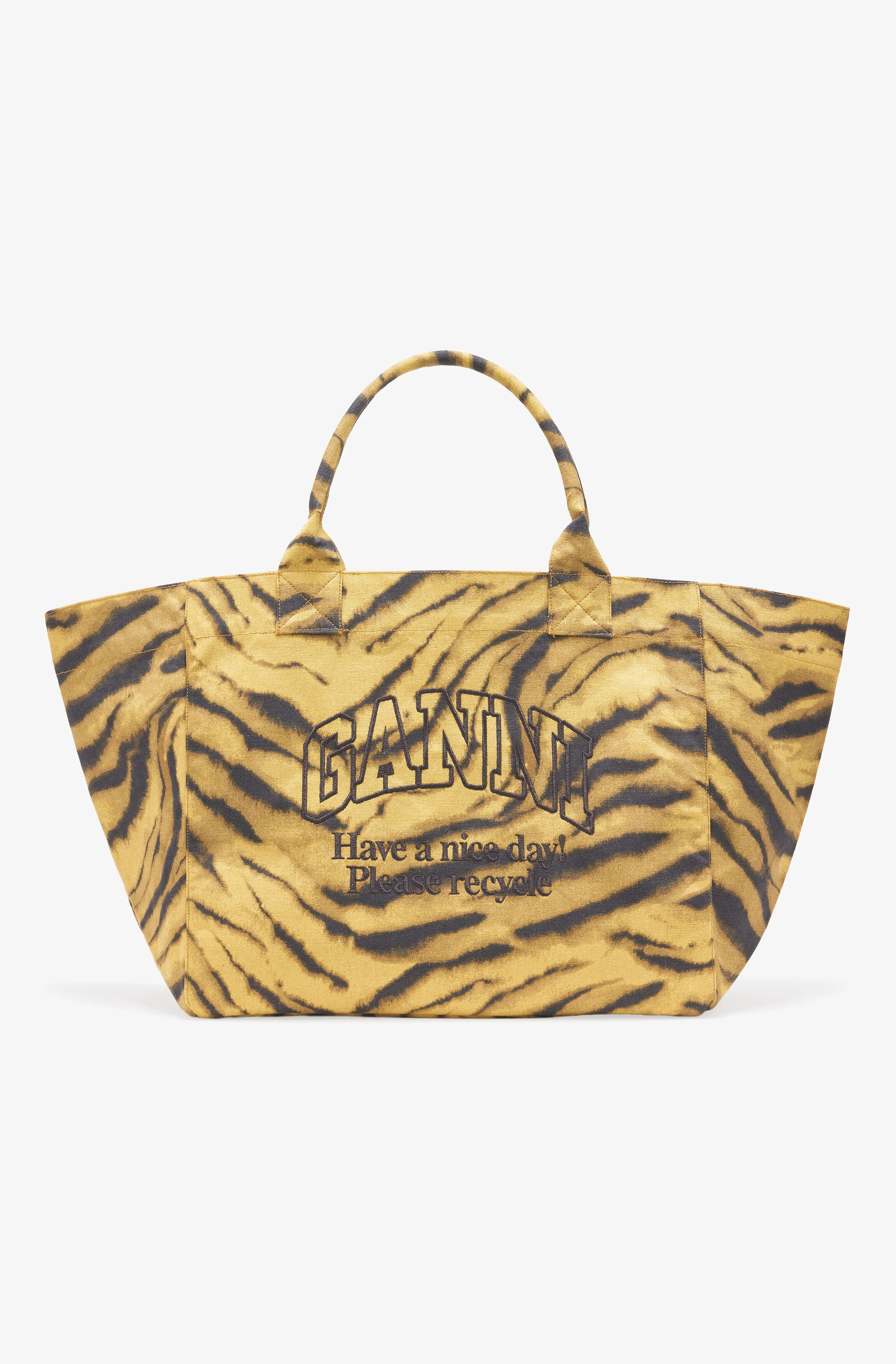 ZEBRA PRINT XXL TOTE - 1