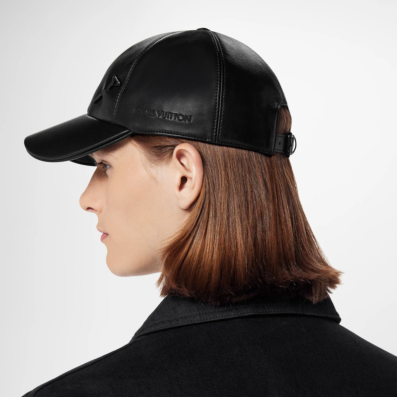 LV Pin Leather Cap 5