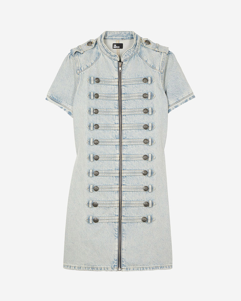 BLUE DENIM SHORT DRESS 1