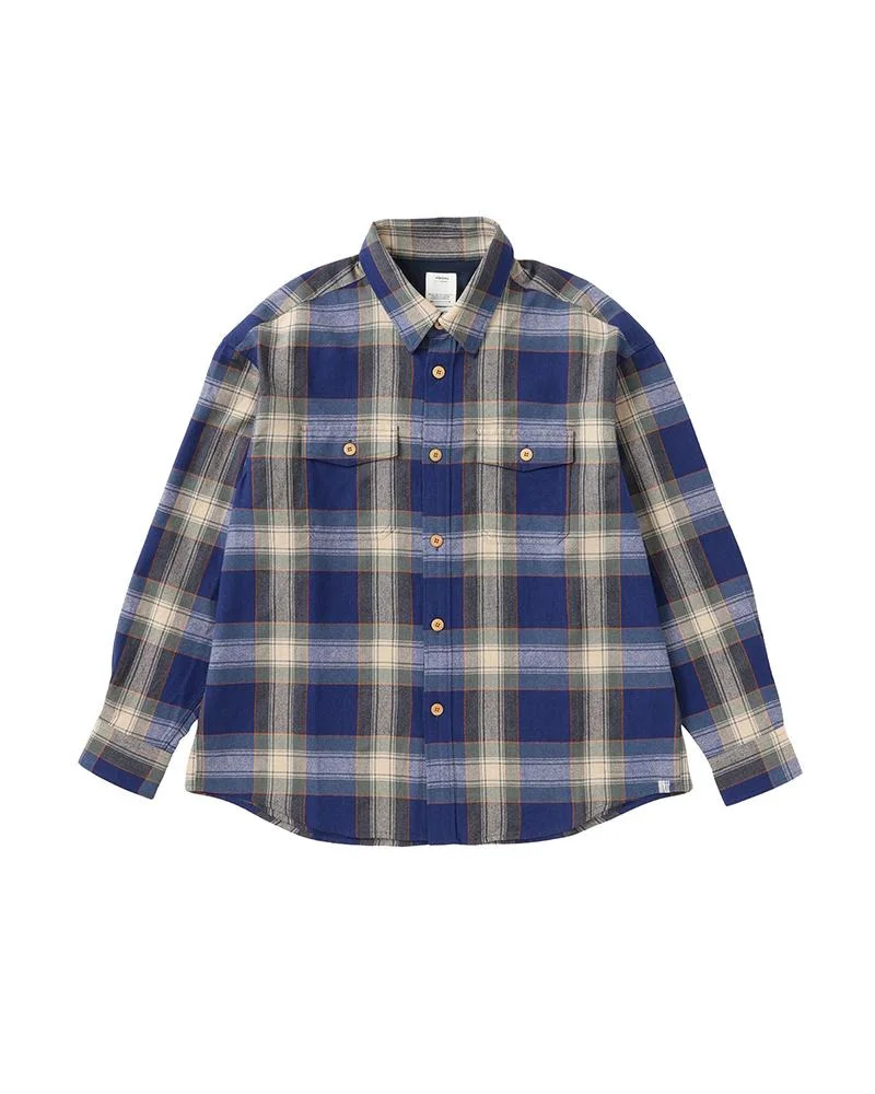LUMBER CHECK L/S BLUE - 1