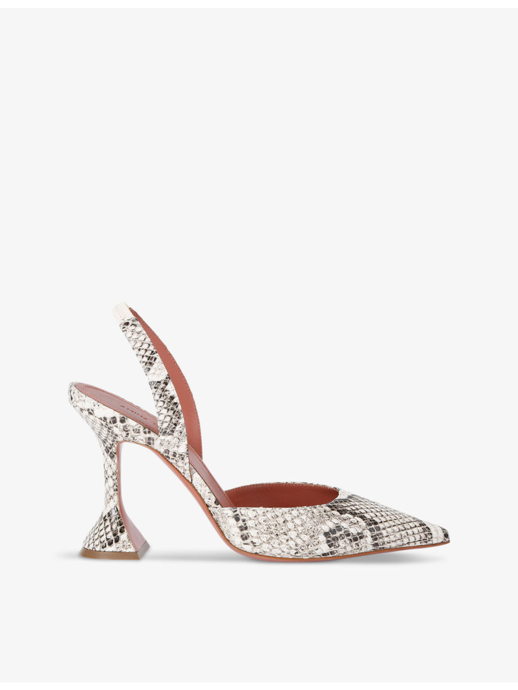 Holli 95 leather slingback heels - 1