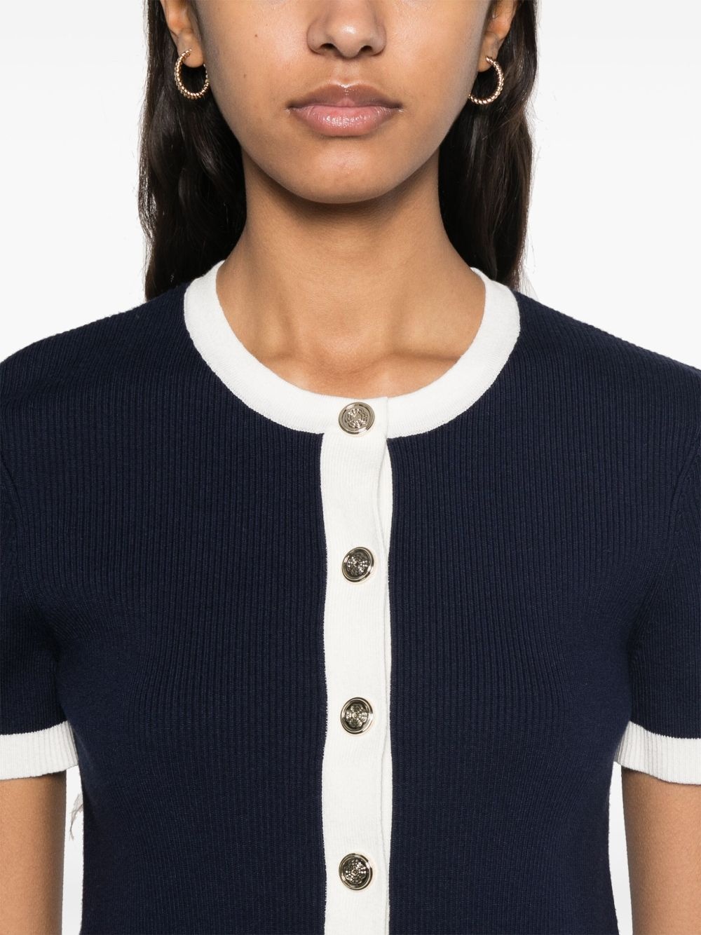 ribbed cardigan - 5