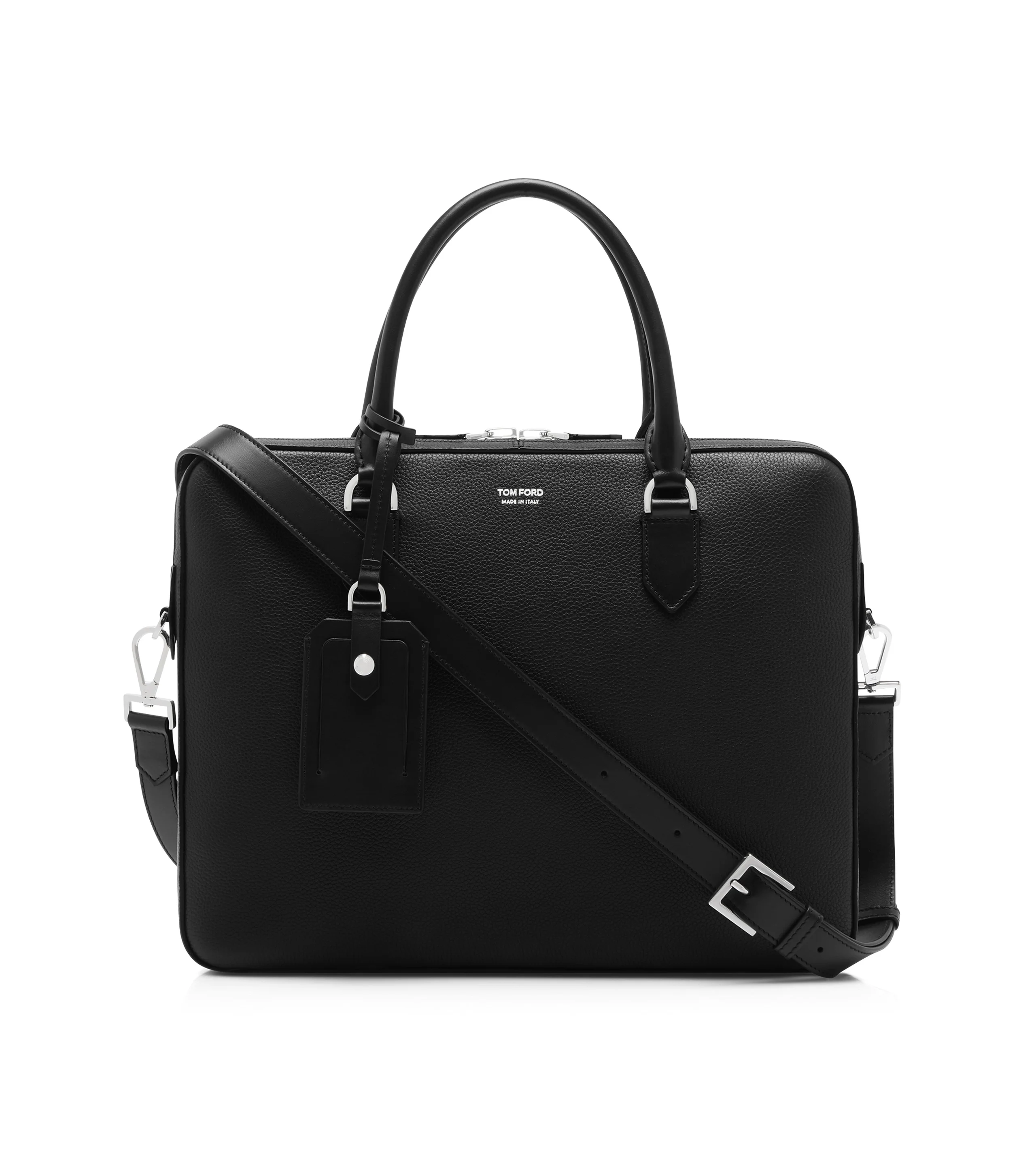 GRAIN LEATHER ELLIOT CITY BRIEFCASE - 1