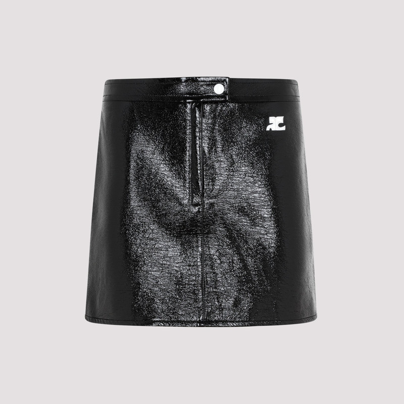 Courrèges Vinyl Mini Skirt 1