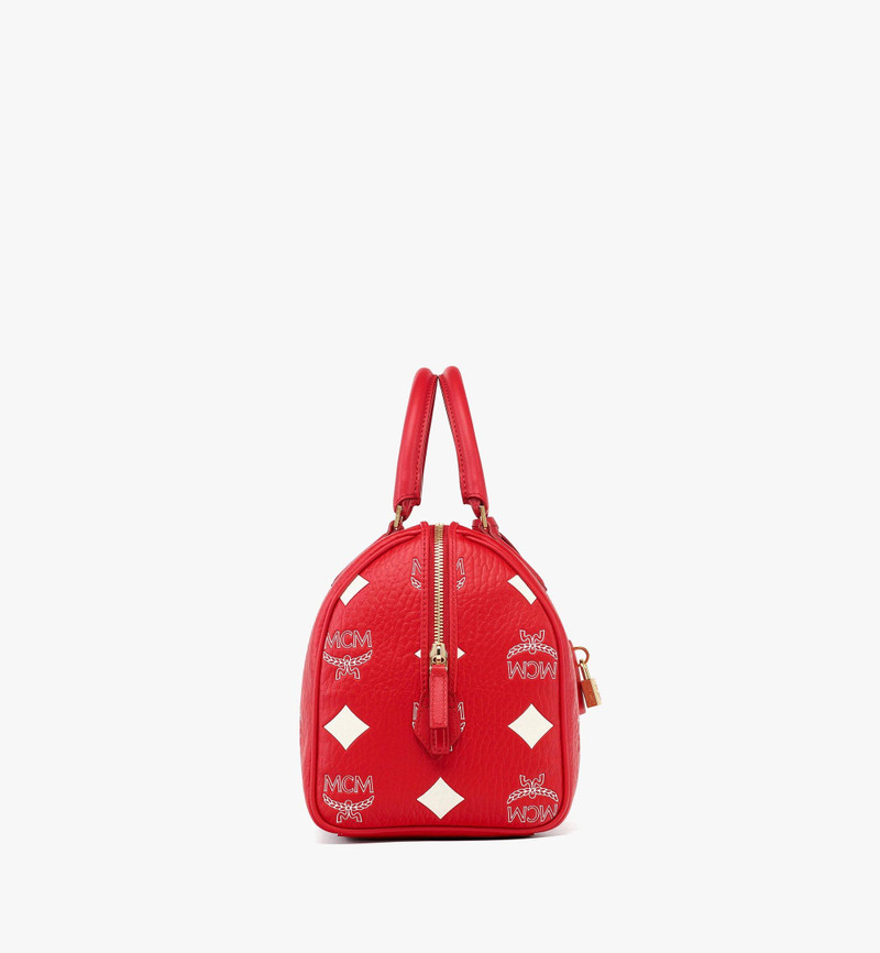 MCM Ella Boston Bag in Maxi Visetos outlook