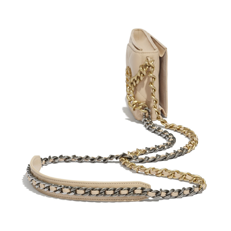CHANEL 19 Phone Holder with Chain 3