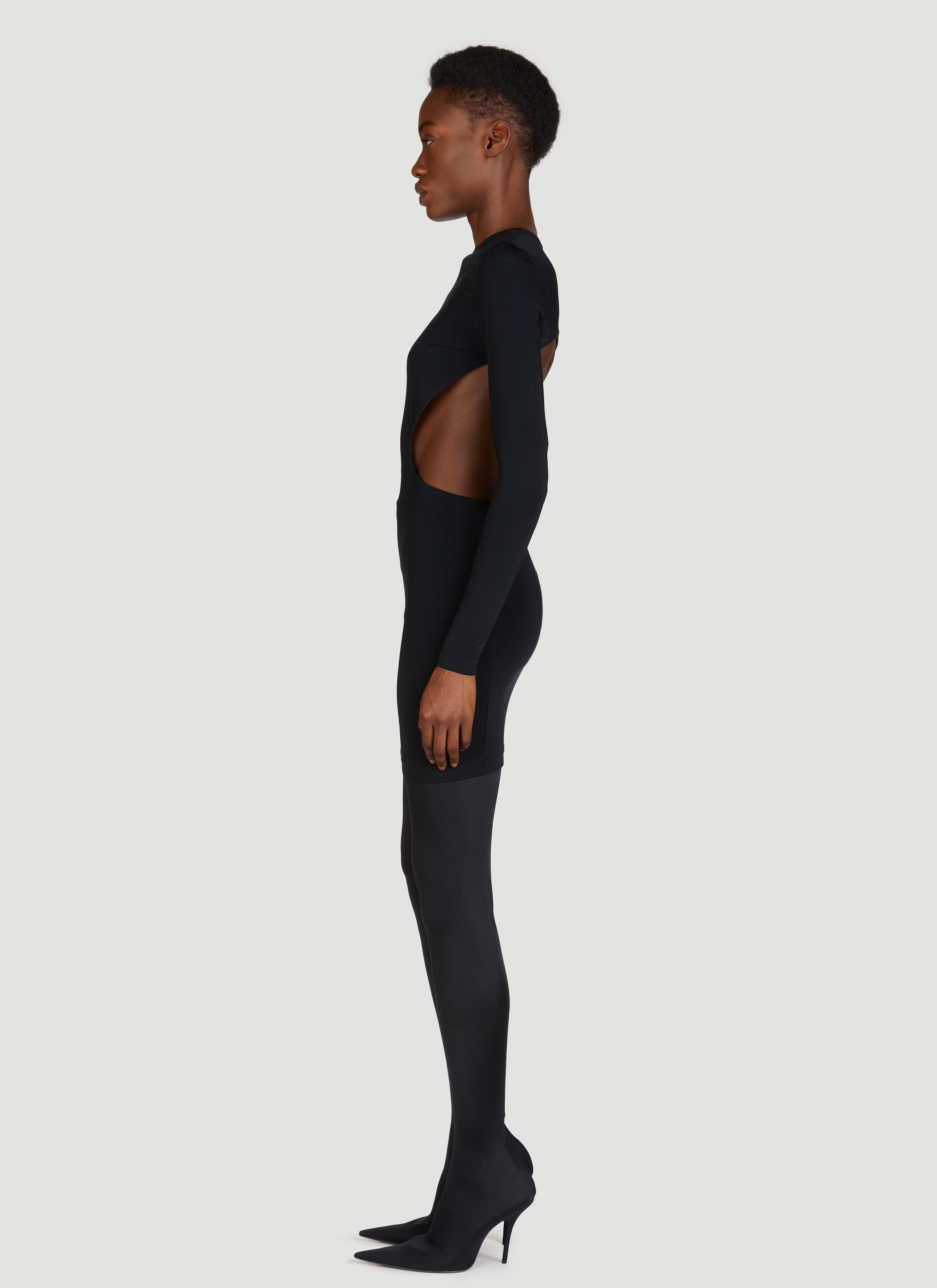 【送料&関税込】Balenciaga Cut Out Mini Dress BALENCIAGA Cut-Out Mini Dress | lncc | REVERSIBLE