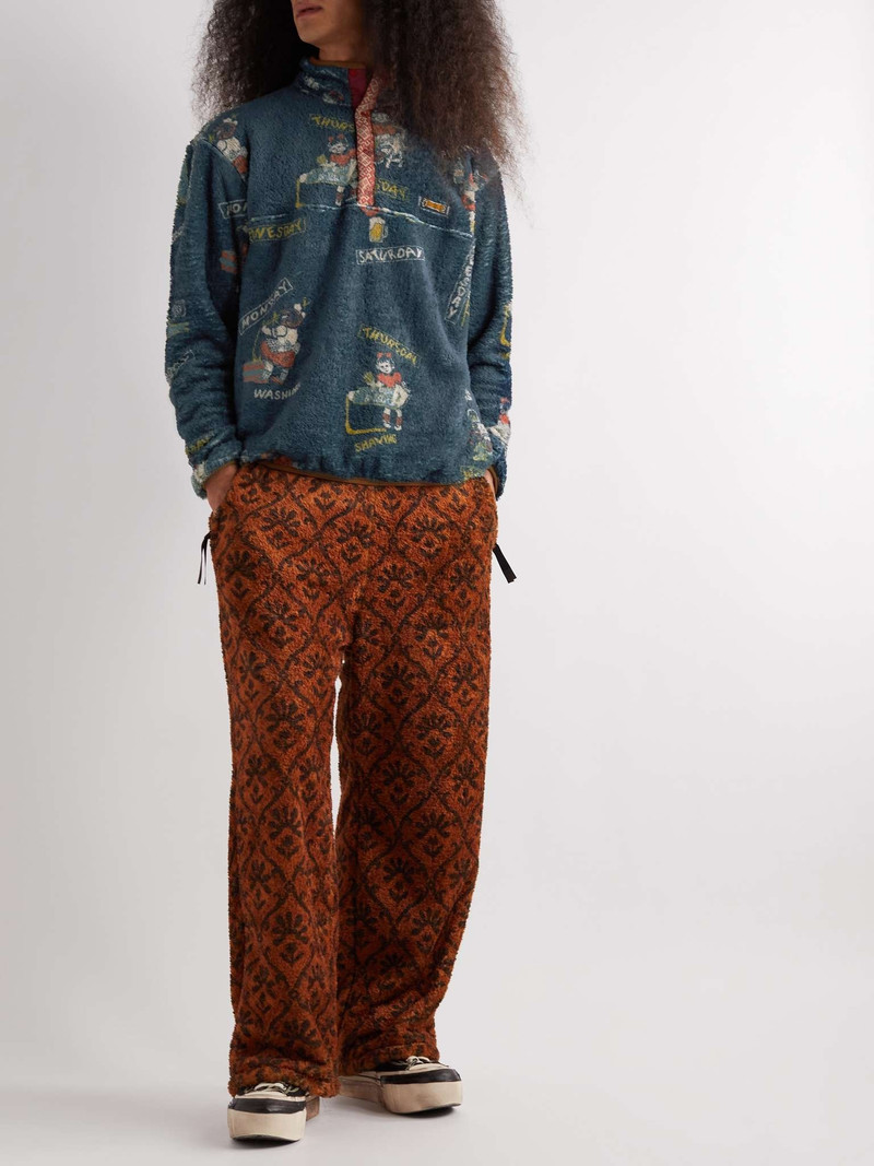 Kapital Kountry Calendar Printed Fleece Sweatshirt outlook