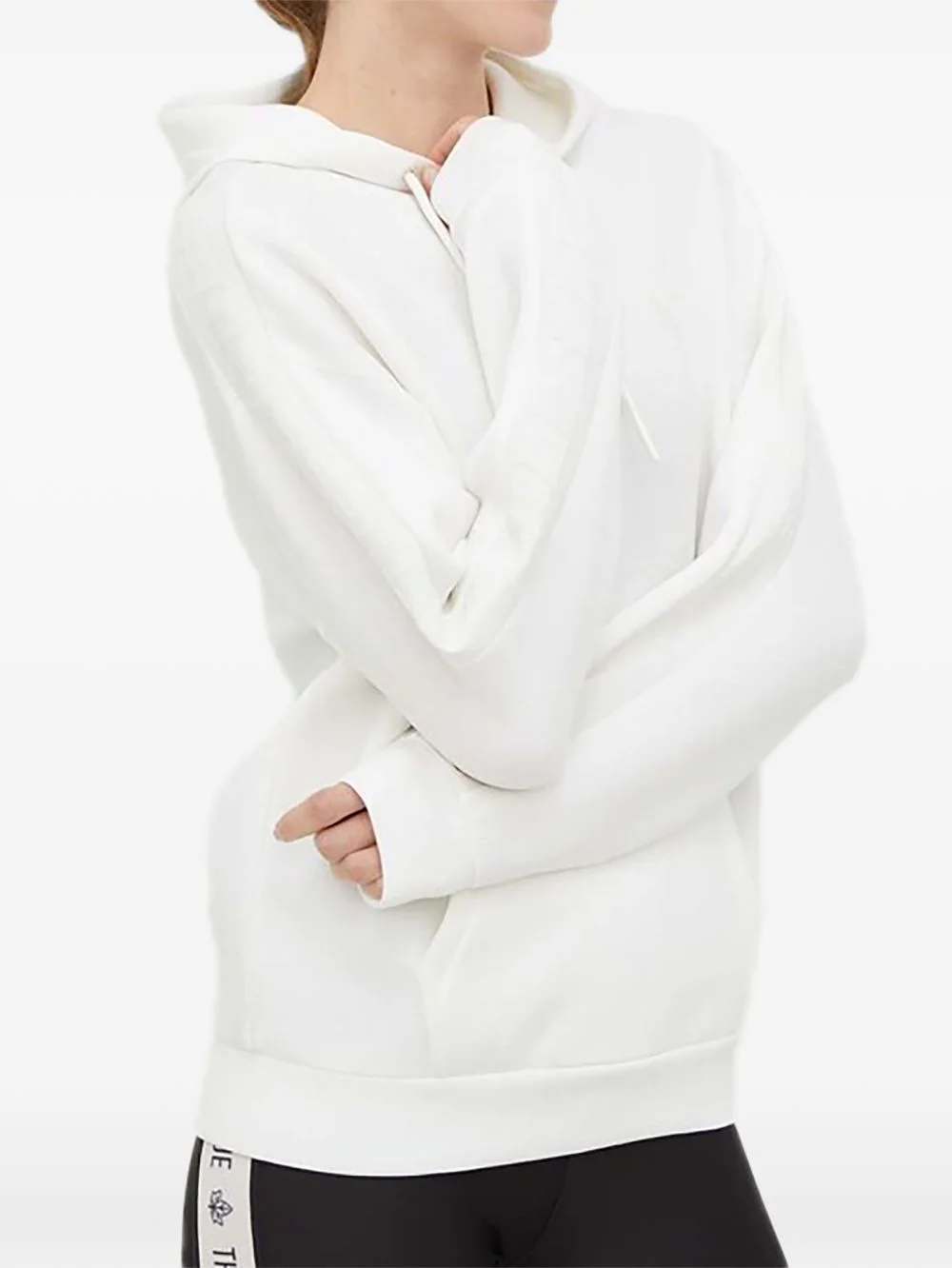 logo-detail hoodie - 1