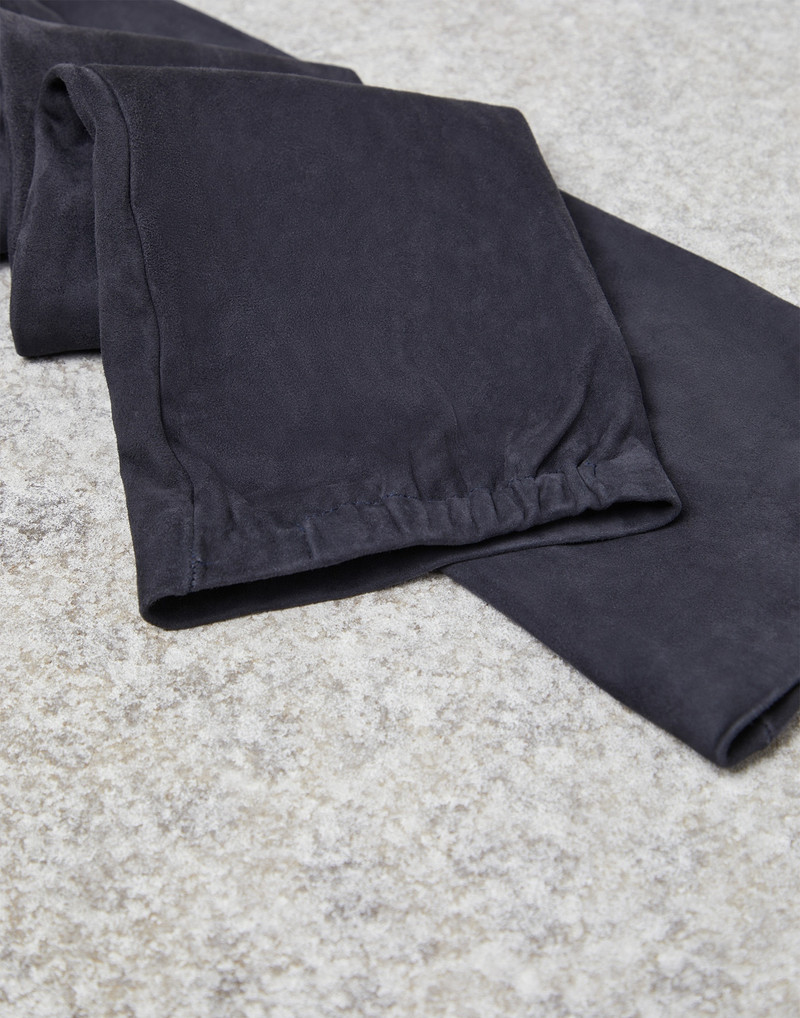 Brunello Cucinelli Suede long gloves outlook