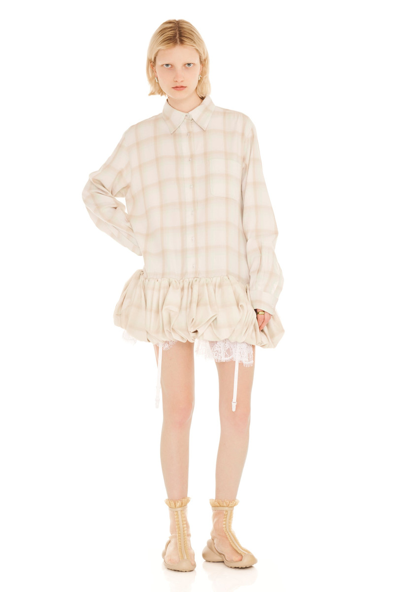 Collina Strada HAZE PLAID VALERIAN DRESS outlook