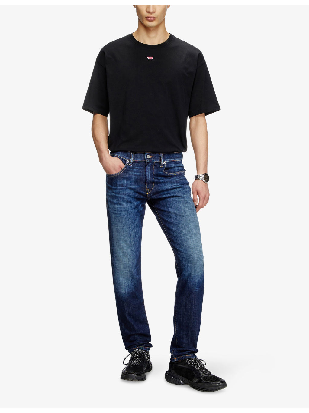 2019 D-Strukt 09l61 Slim-Fit Denim Jeans - 2