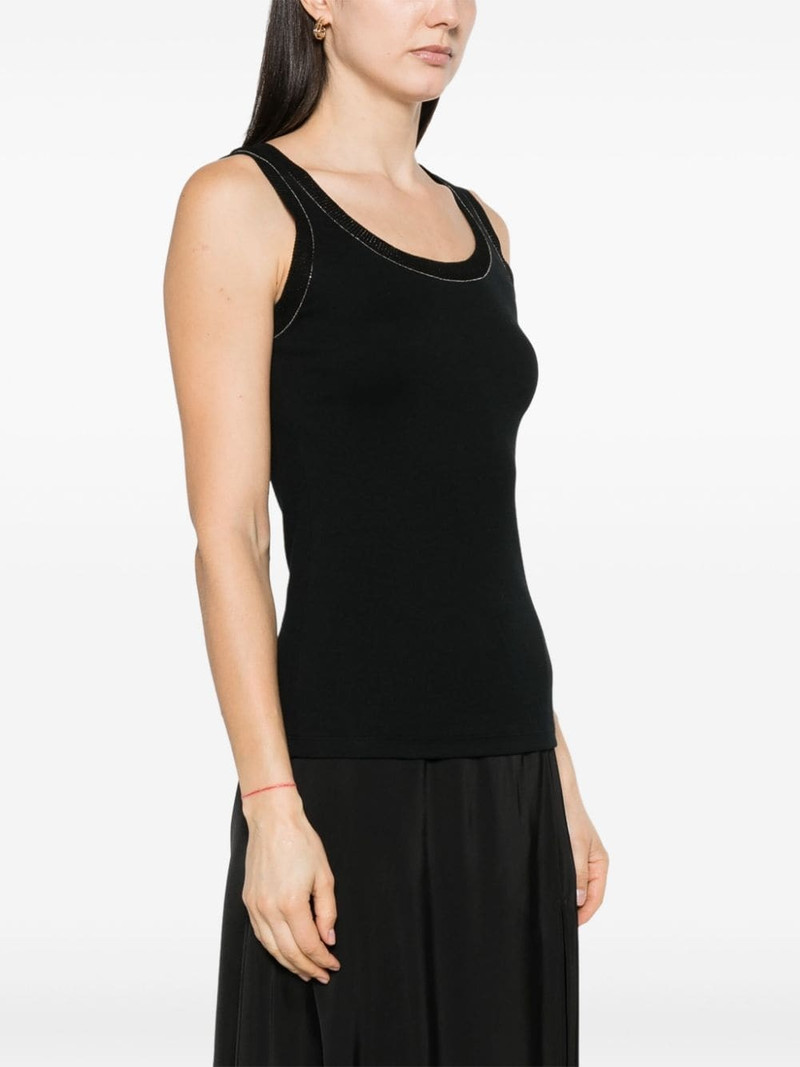 studed scoop-neck tank top 3