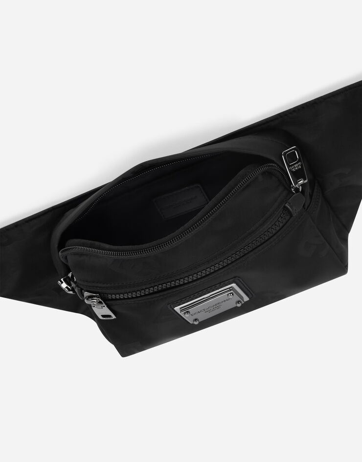 Small nylon belt bag with logo - 5
