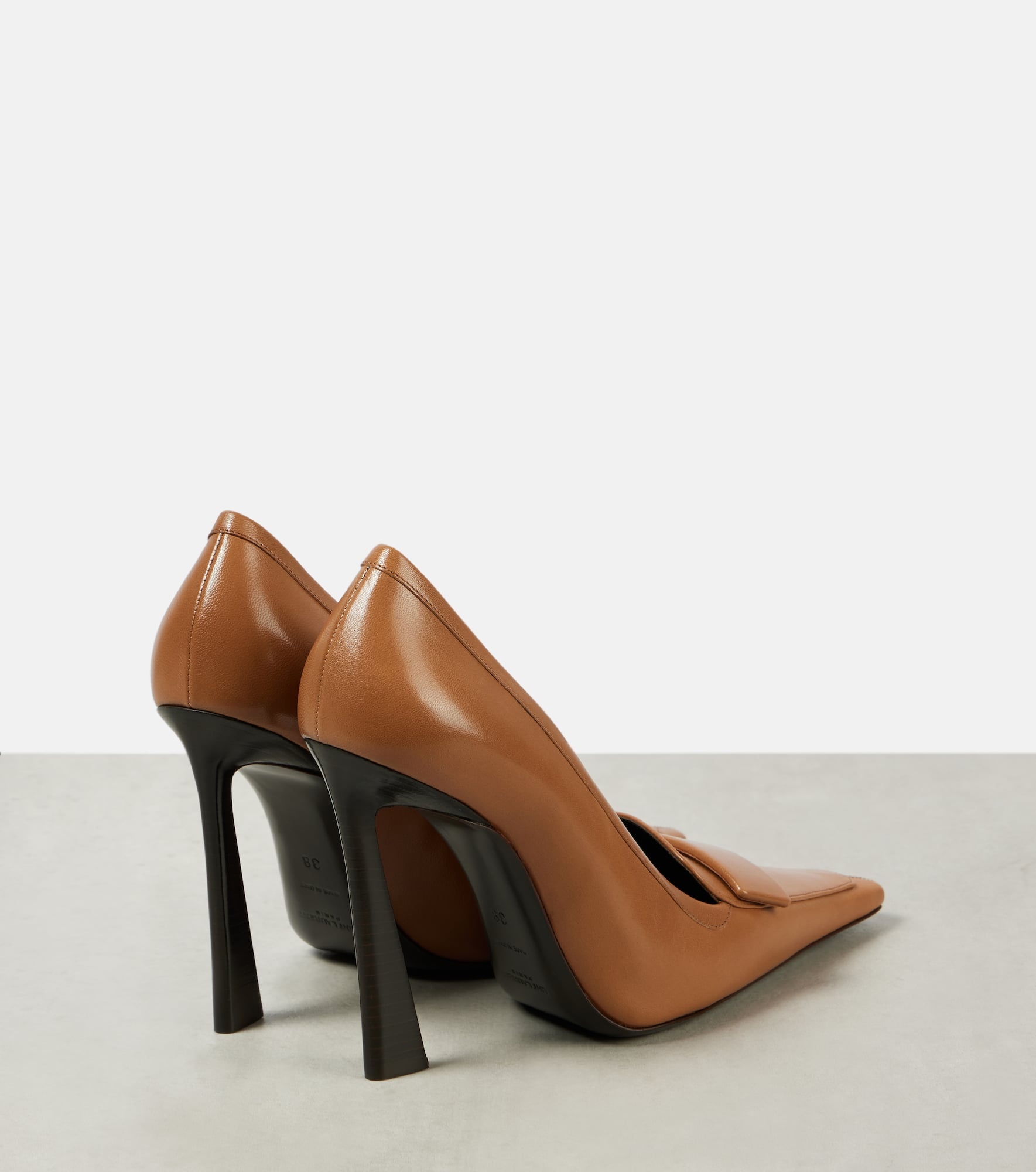 D'Orsay 110 leather pumps - 2