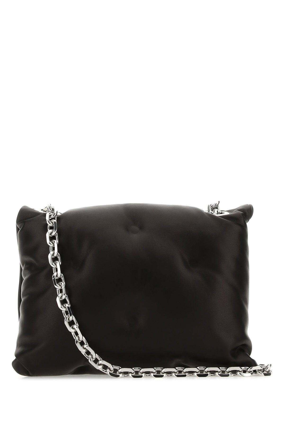 Black nappa leather crossbody bag - 3