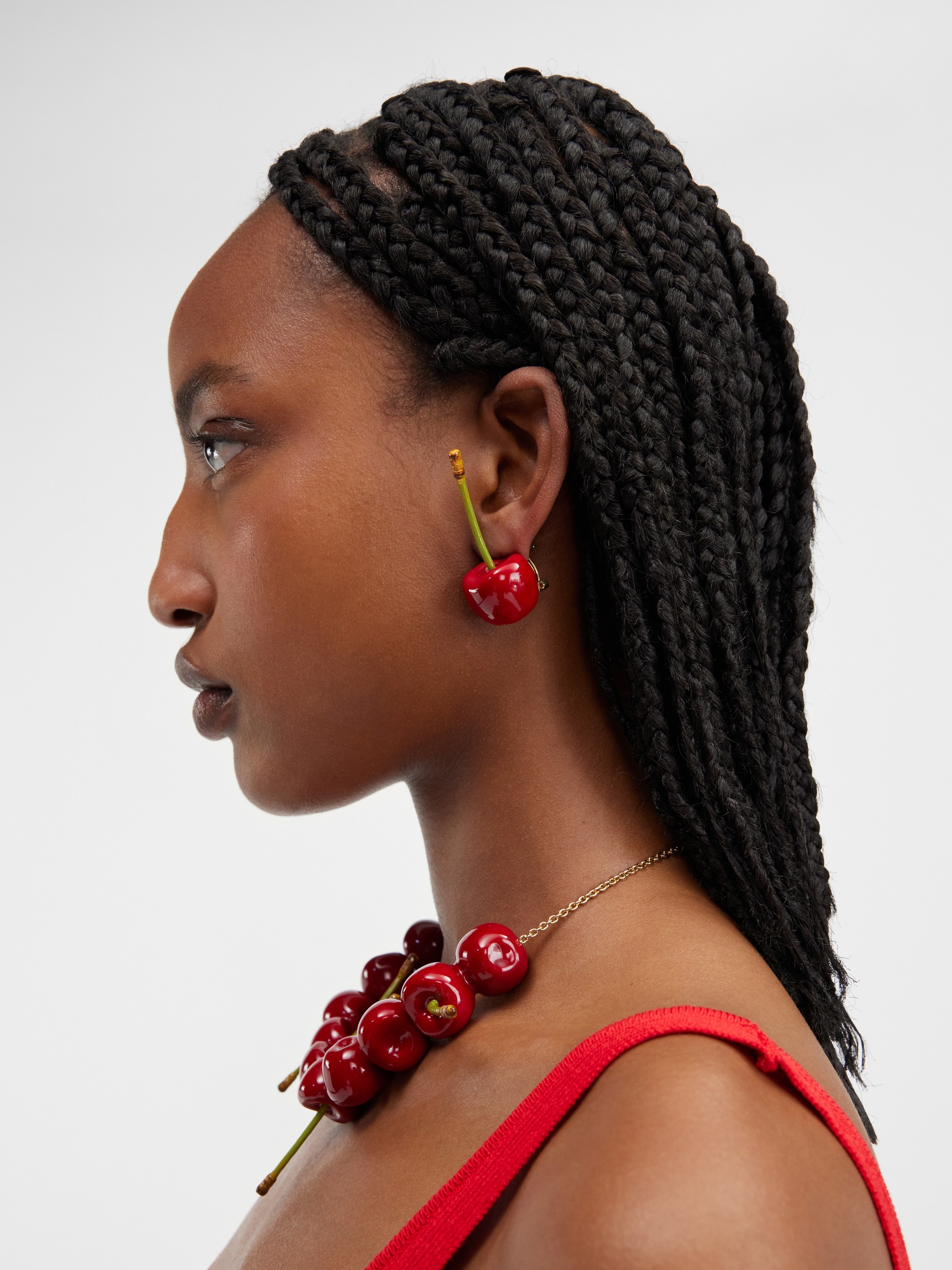 JACQUEMUS Les boucles cerise | REVERSIBLE