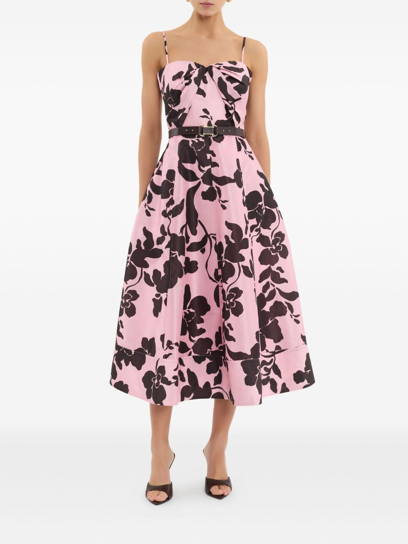 REBECCA VALLANCE Connie floral-print dress outlook