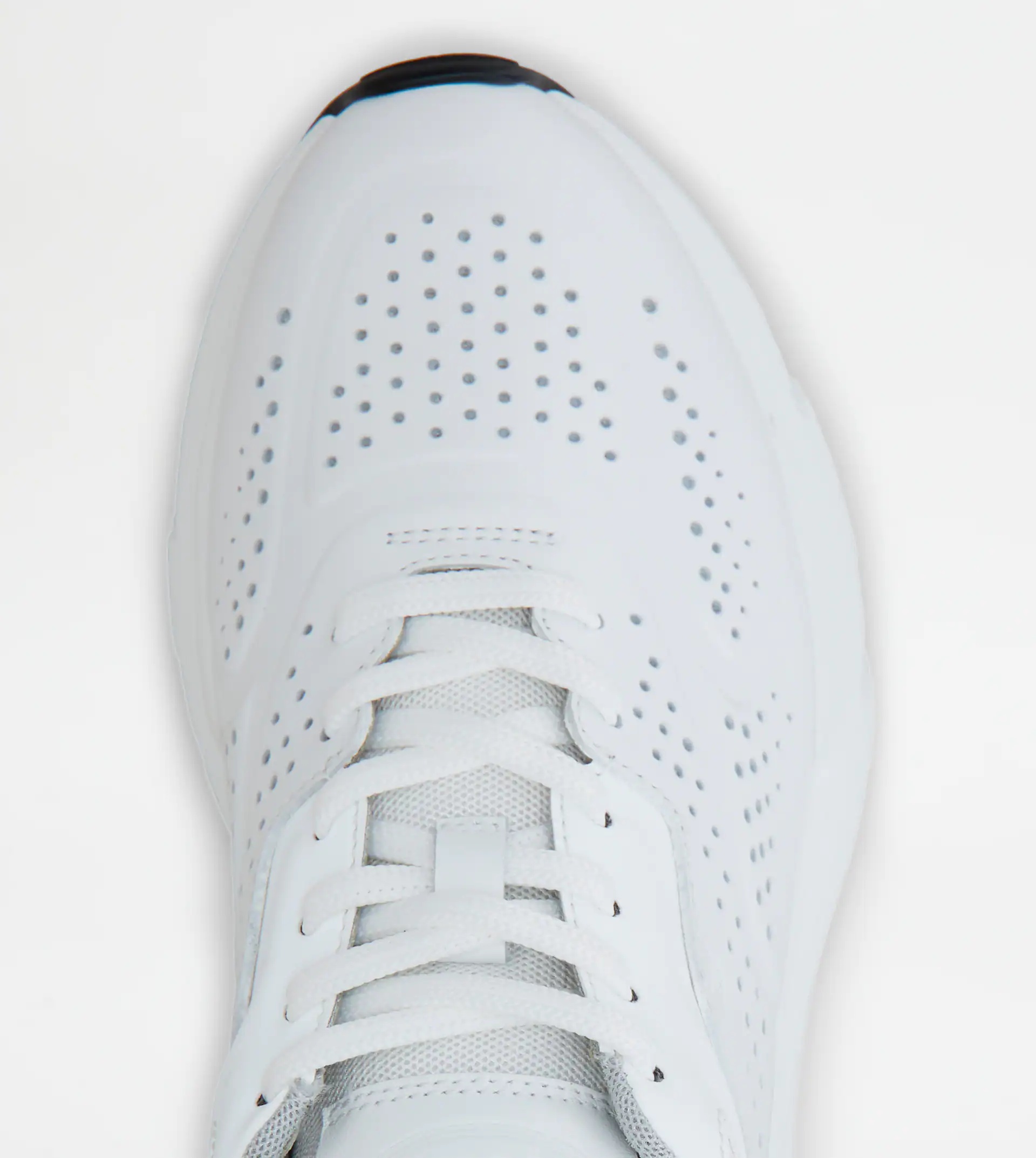 SNEAKERS IN LEATHER - WHITE - 3