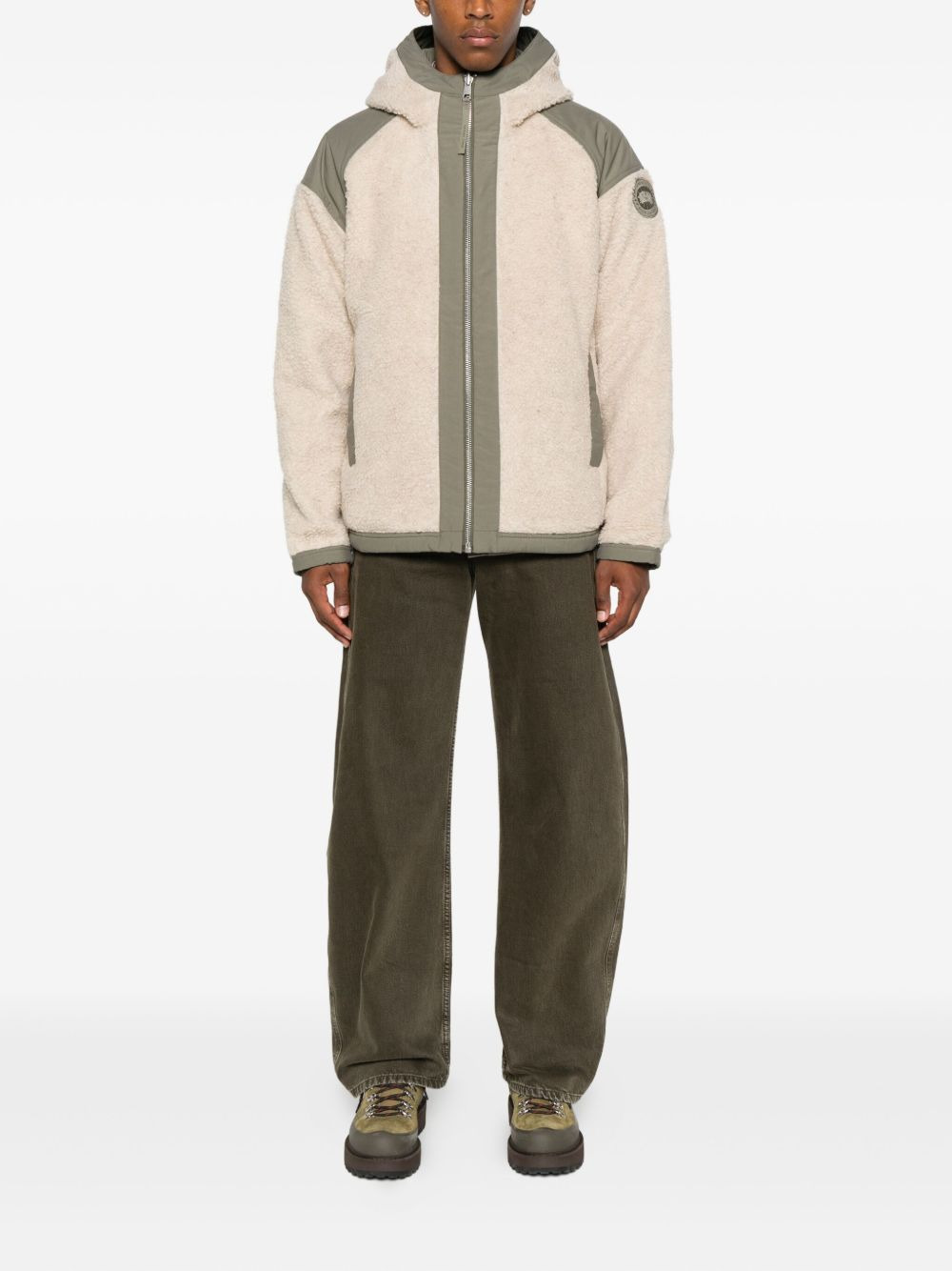 hooded fleece jacket - 2