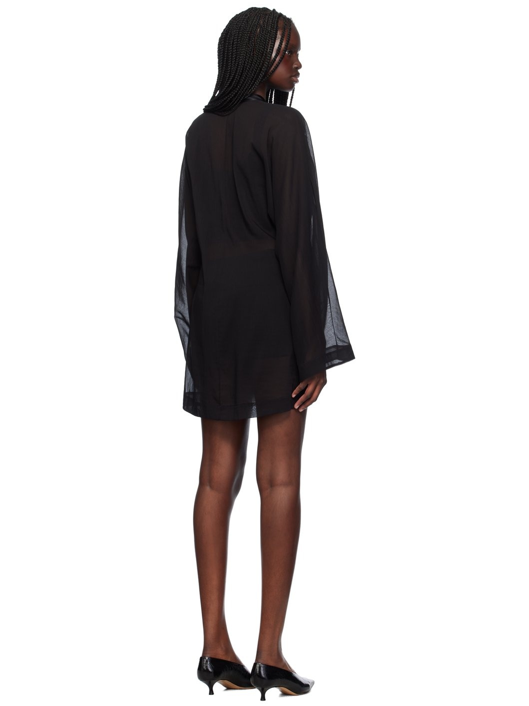 Black Mehna Minidress - 3