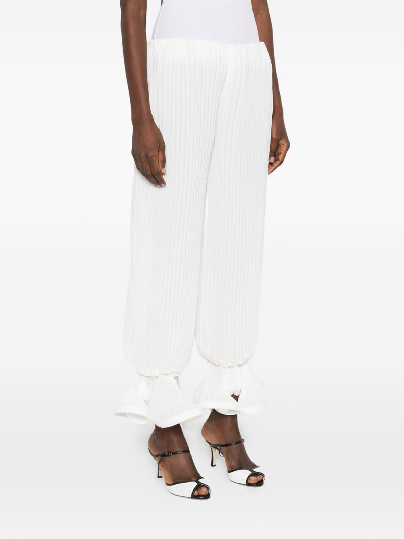 ruffled-detail trousers 3