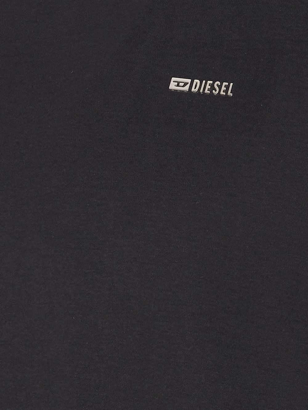 crew-neck logo-plaque T-shirt - 3