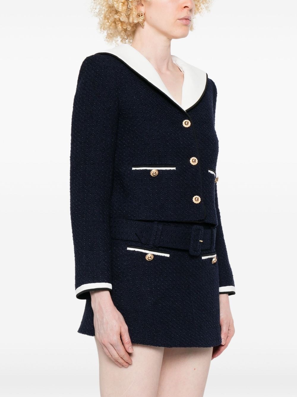 Bouclé short jacket - 5