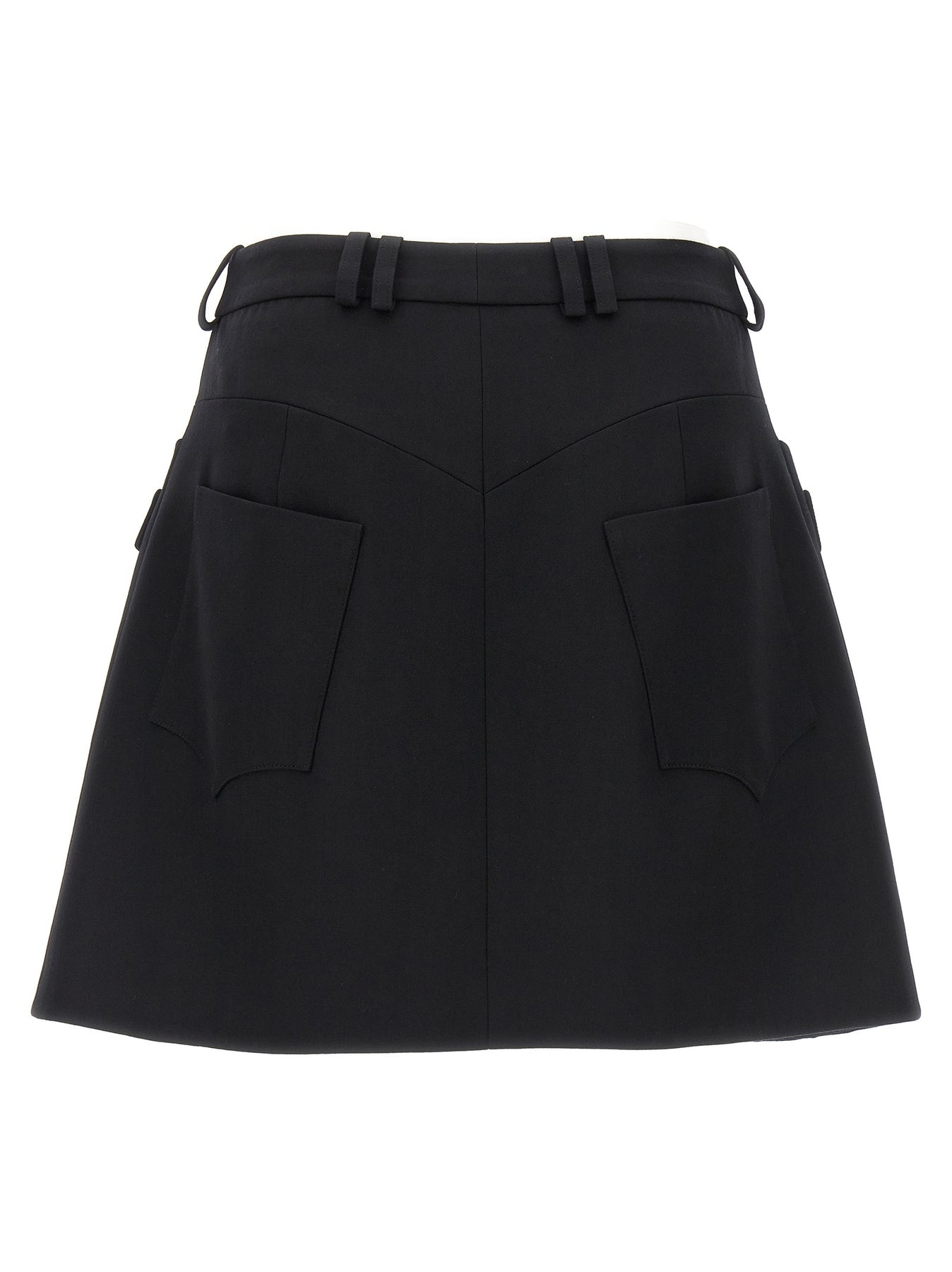 Mini Skirt Skirts Black - 2