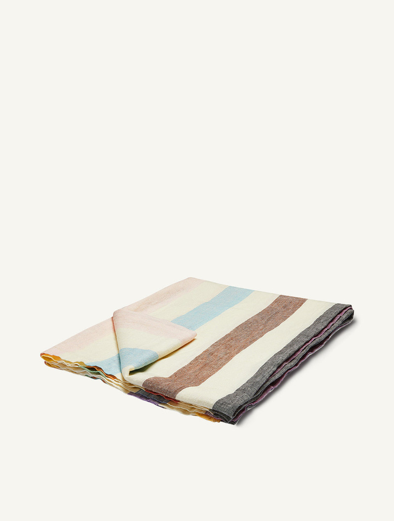PRIDE STRIPE LINEN TOWEL 1
