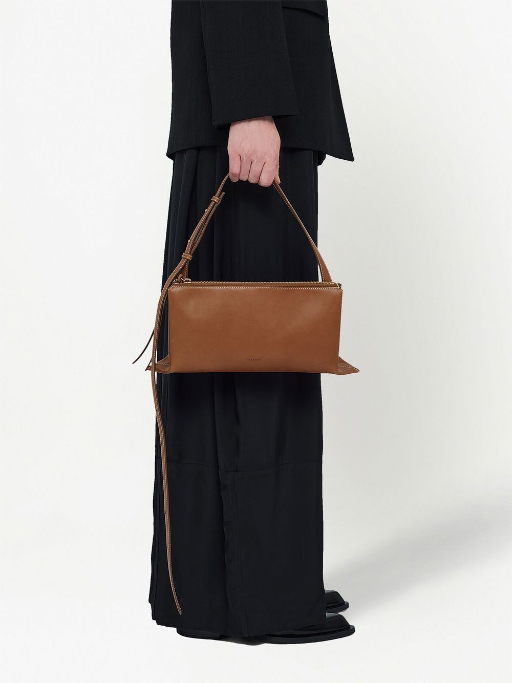 debossed-logo shoulder bag - 2