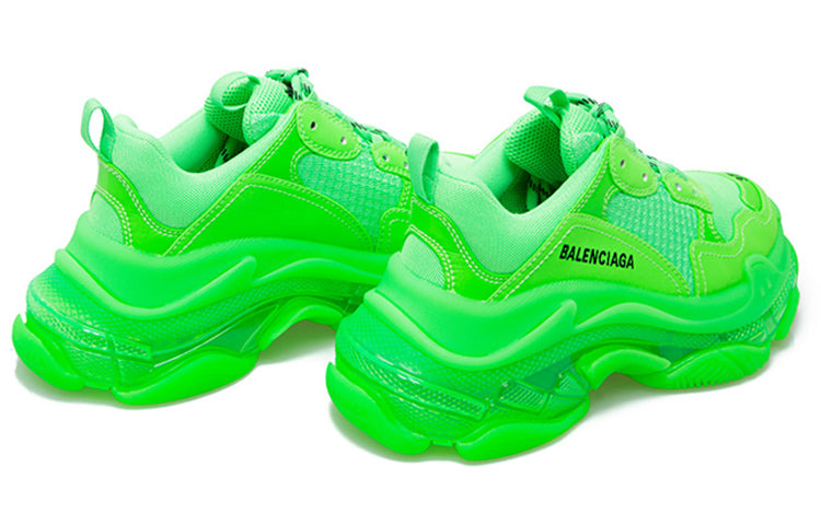 (WMNS) Balenciaga Triple S Sneaker 'Green' 544351W2GR13801 - 3