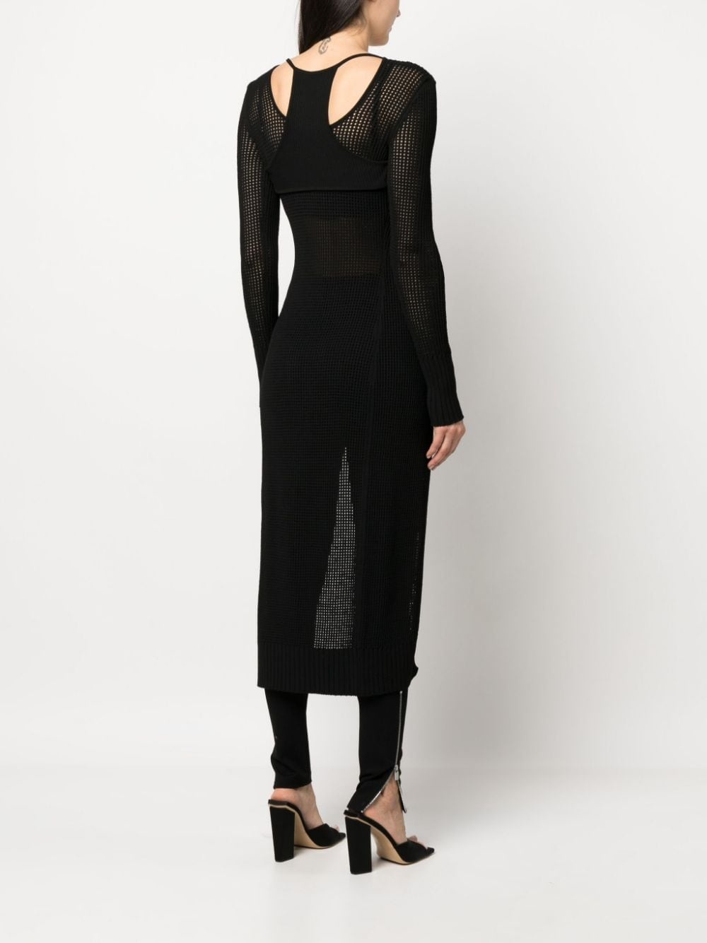 Knit long cardigan - 5