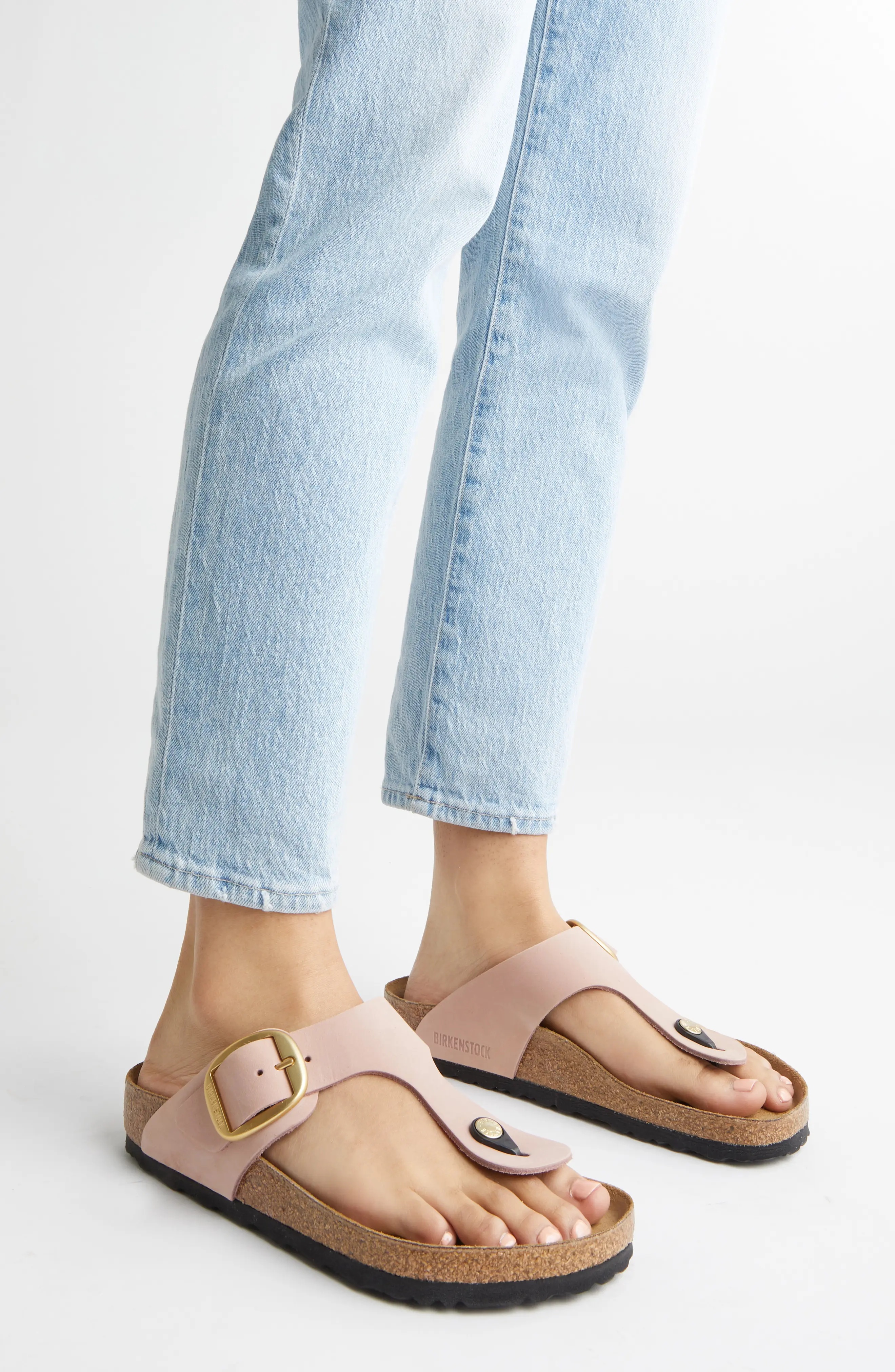 Gizeh Big Buckle Slide Sandal - 7