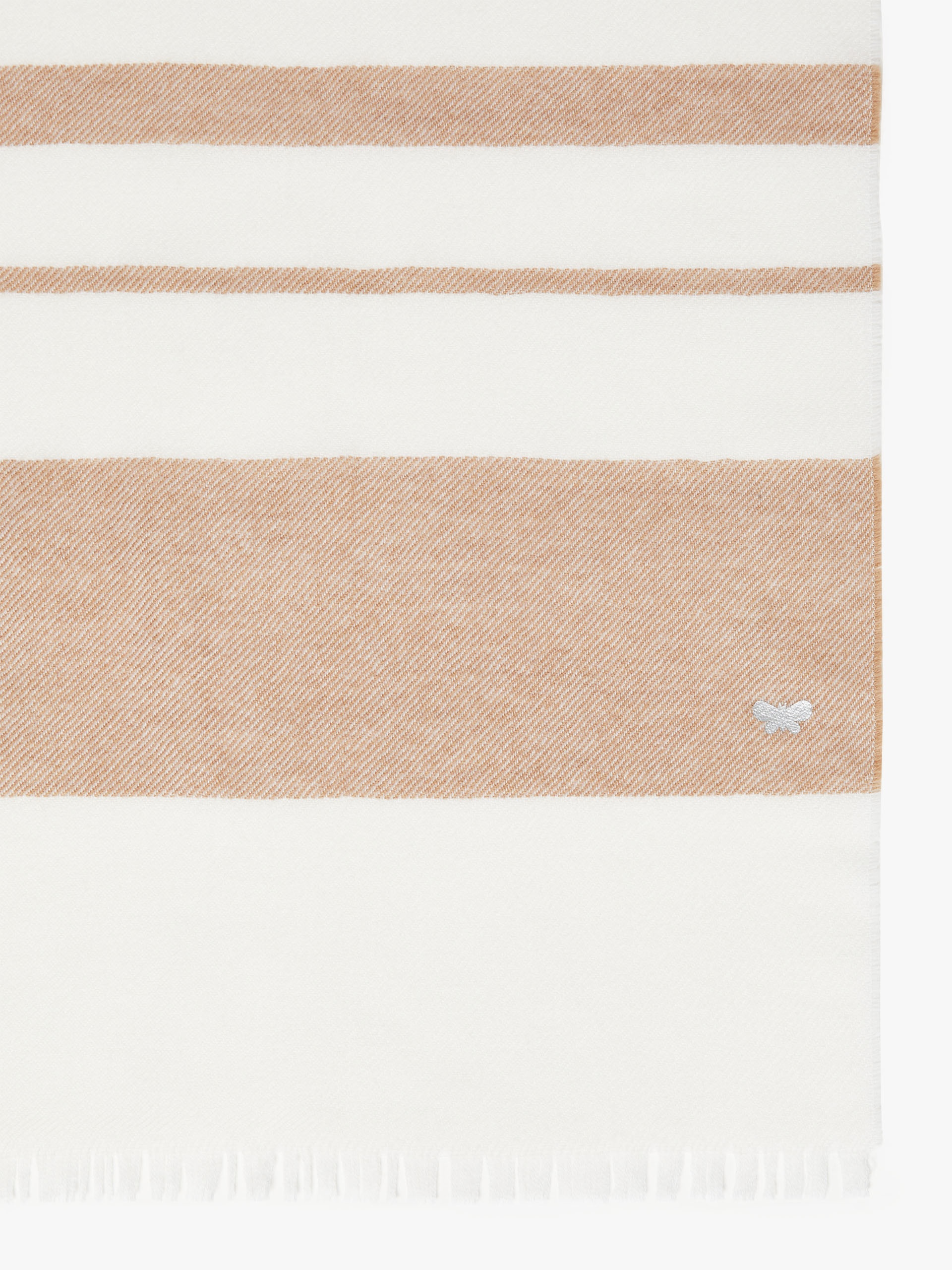 ABISSI Striped wool scarf - 2