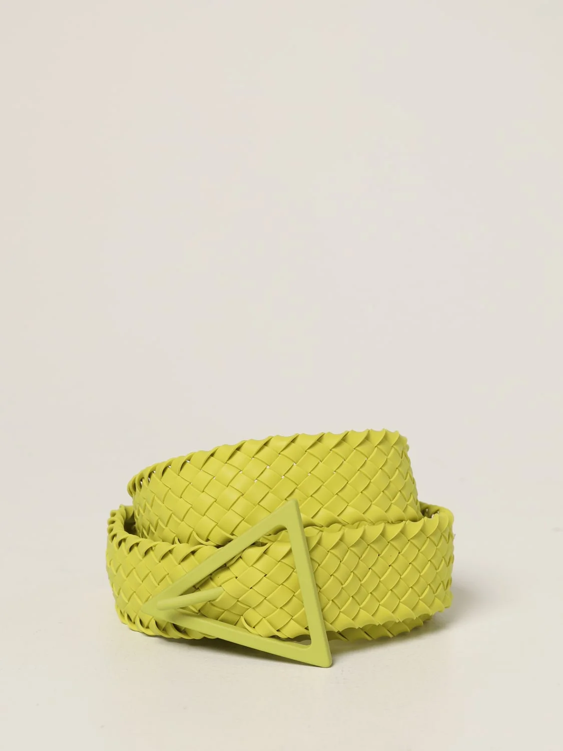 Bottega Veneta intreccio rubber belt - 1