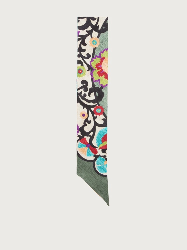 UZBEKISTAN PRINT SILK TWILLY - 3