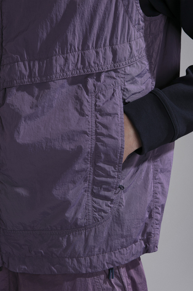 GARMENT DYED NYLON GILET 4