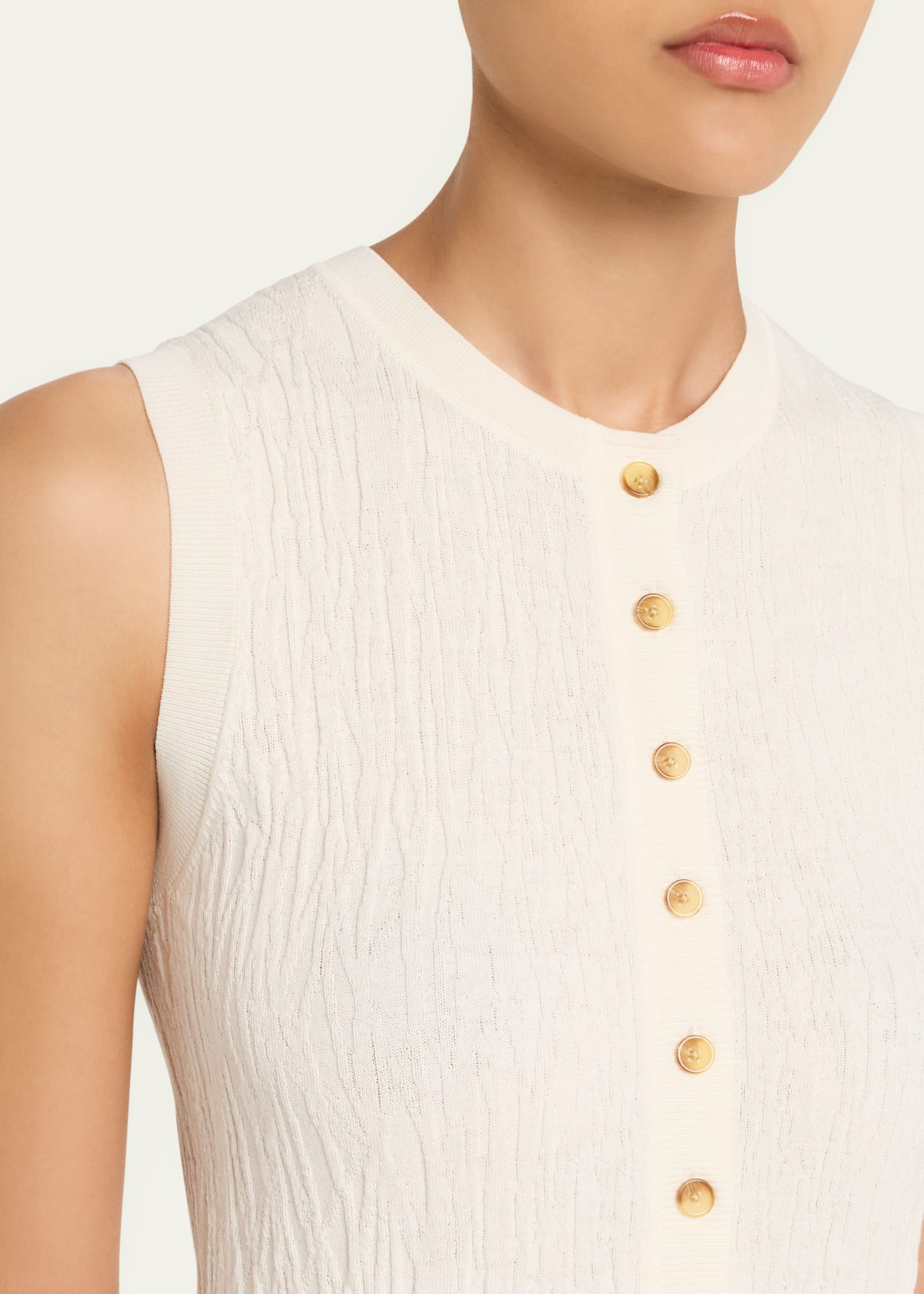 Serafina Button-Front Top - 5