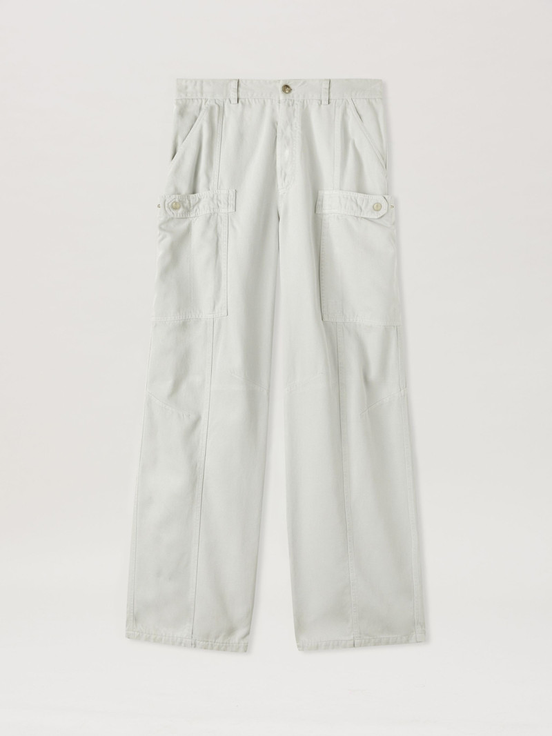 Monogram Pockets Pants - 1