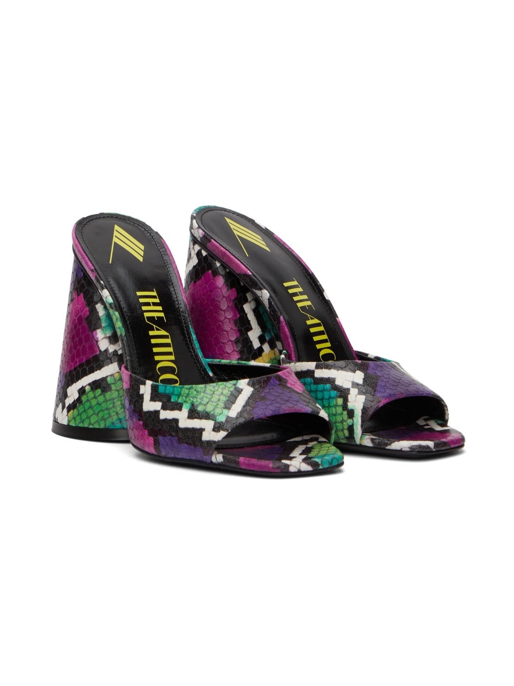 Multicolor Luz Heeled Sandals - 4