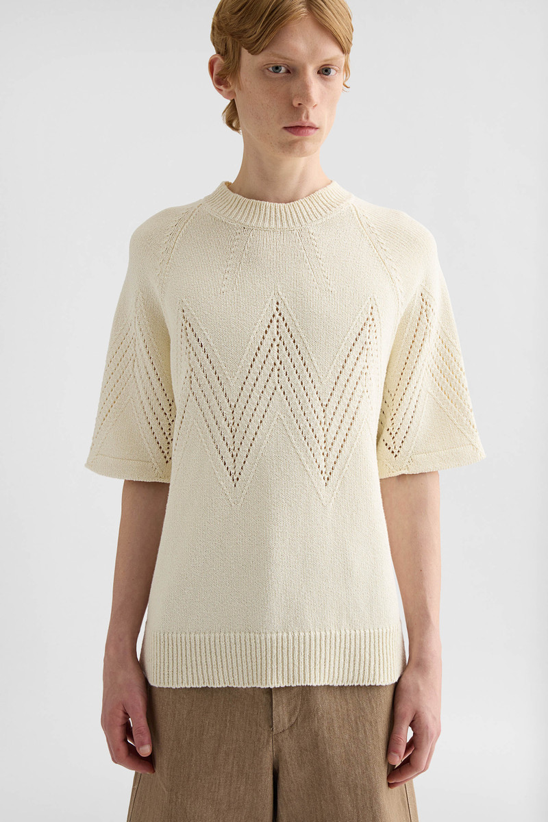 Cotton Pointelle T-Shirt 4