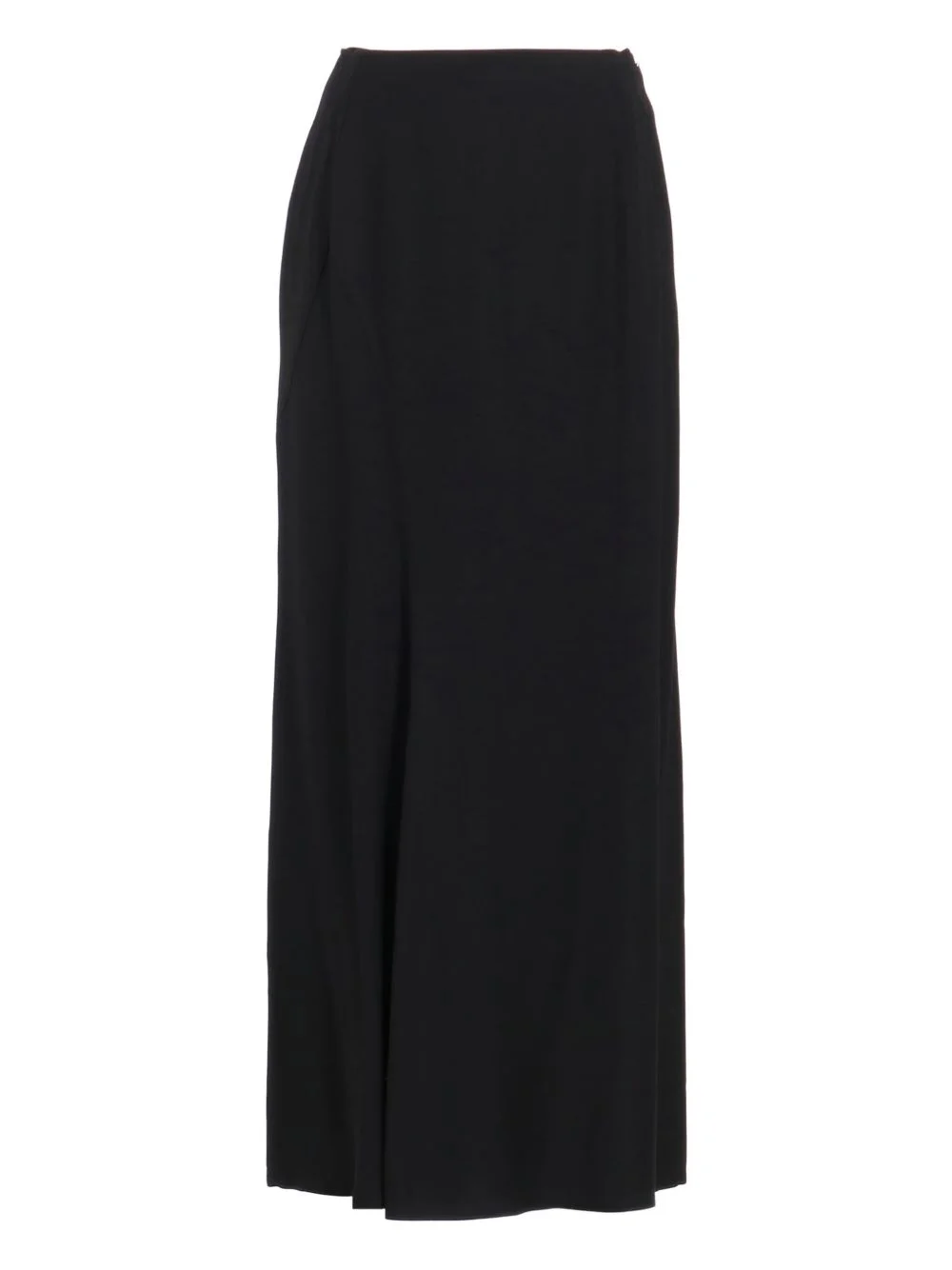 diagonal-cut long skirt - 1