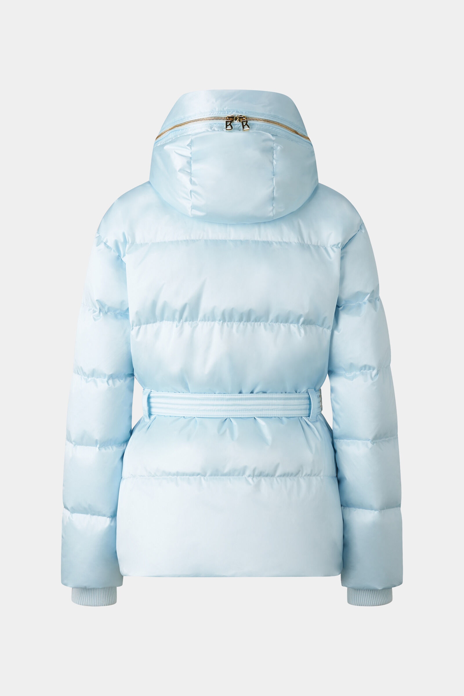 Selma Down ski jacket in Light blue - 3