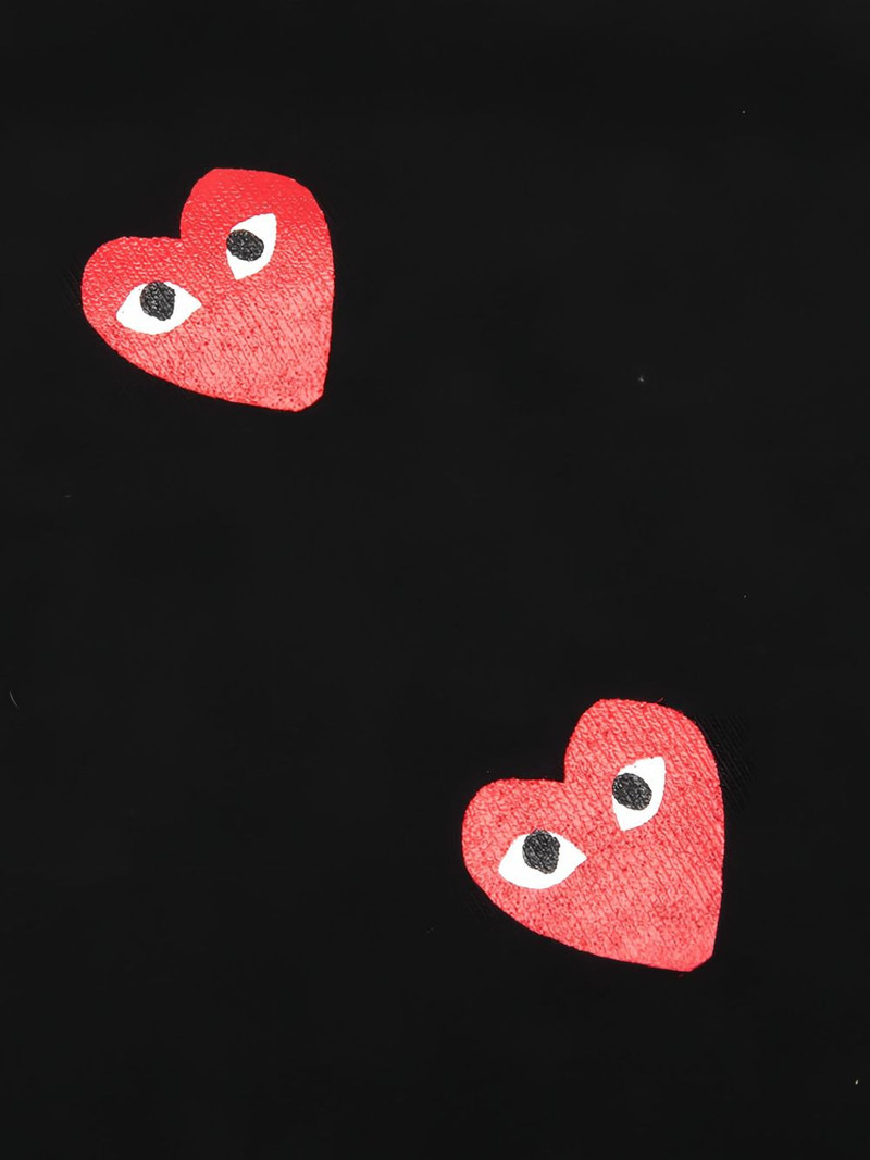 Comme des Garçons PLAY heart-print cotton T-shirt outlook