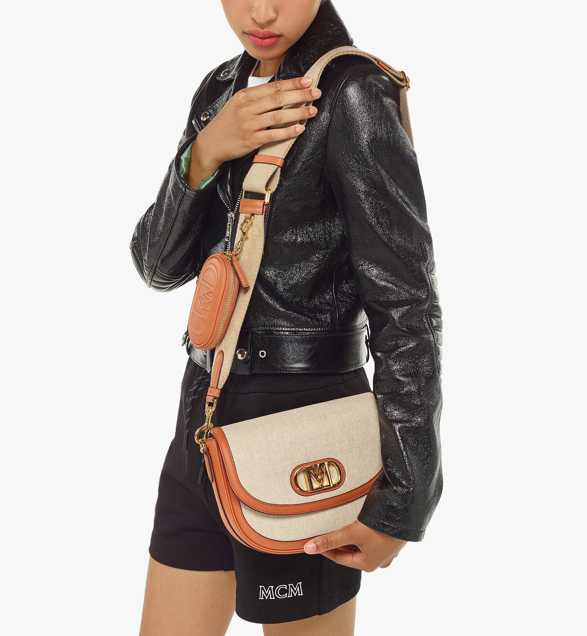 Mode Travia Crossbody w/ Pouch in Italian Canvas - 2